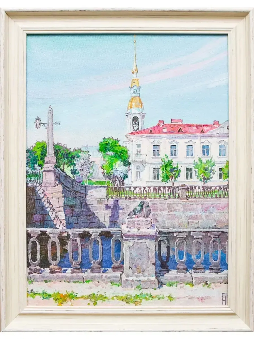 Картина маслом У Никольского Глухов