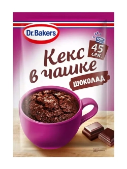 Кекс в чашке шоколадный, 55г * 4шт