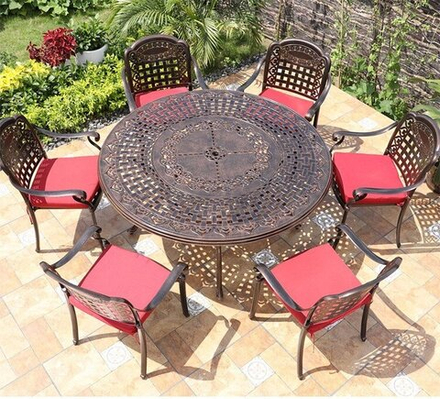 Мебель из литого алюминия Geraldine 6, светло-бежевый