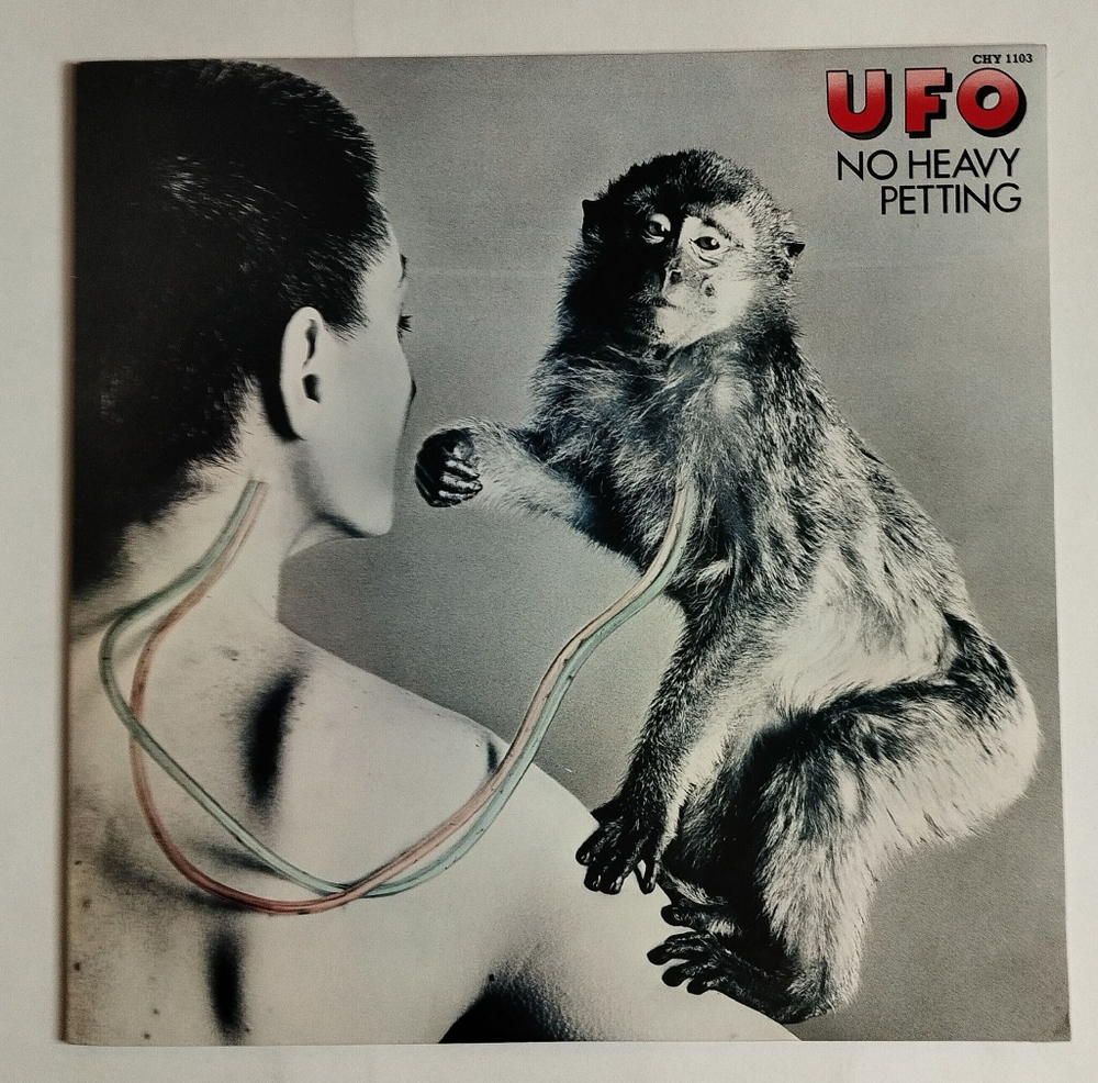 Винтажная виниловая пластинка LP UFO No Heavy Petting (Japan 1976) (No Obi)