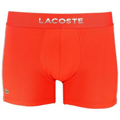 Мужские спортивные боксеры Lacoste Men’s Breathable Technical Mesh Trunk - red
