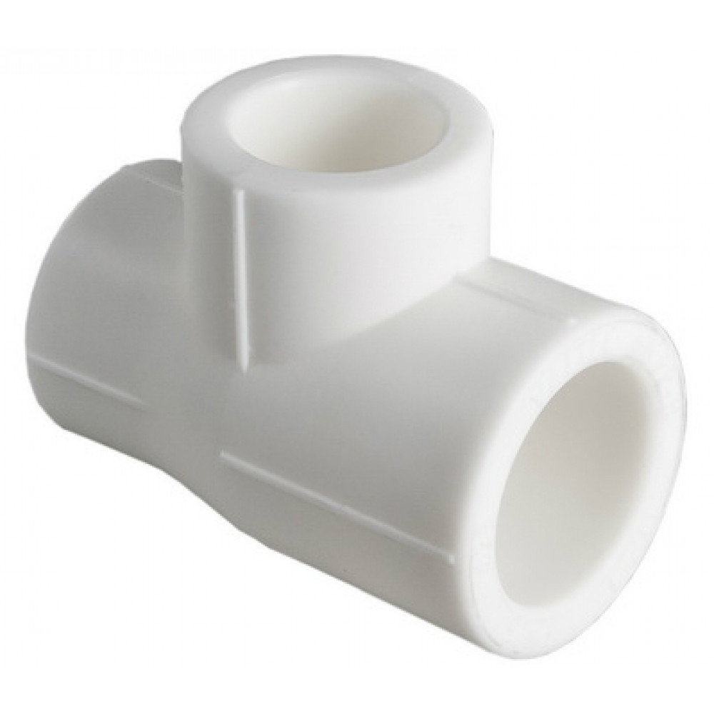 Тройник полипропиленовый переходной 32 х 20 х 25 VALFEX PP-R белый