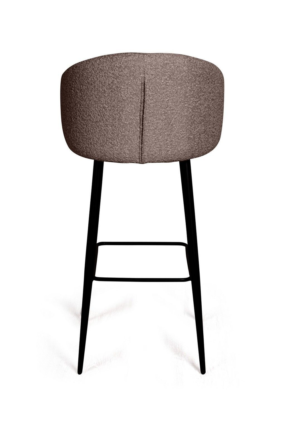 Стул полубарный Vito, букле коричневый / опора конус