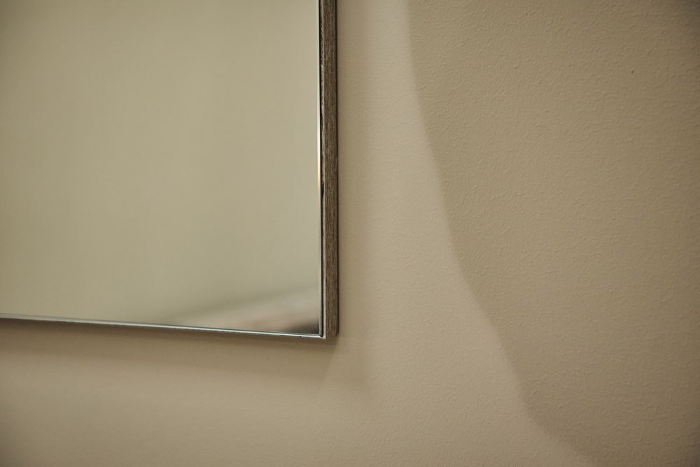 Коллекция Хилтон Зеркало к Комоду Дуб юкон/Гранж (набор)