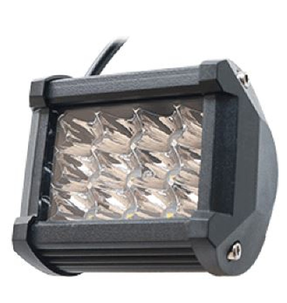 Прожектор LED -прямоуг 36W  ( 97,5*77*68) 3ряд 12SMD 6000K CF-36W
