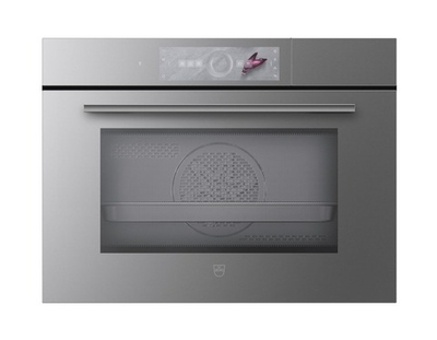 Паровой шкаф V-ZUG CombiSteamer V6000 45 платиновое стекло CS6T-23032