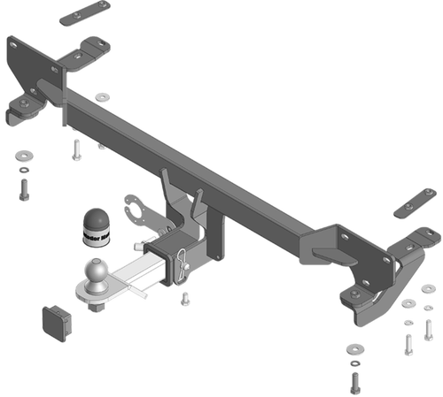 Фаркоп Motodor для GAC GS 4 2024- (оцинк. Шар) арт.97808-E