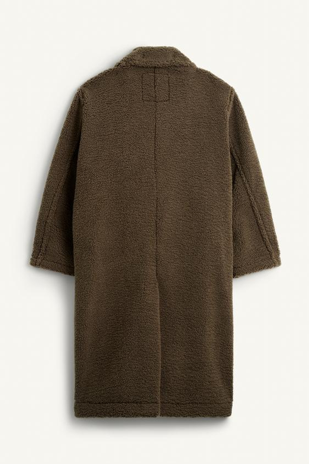 ZARA ТРЕНЧ СВОБОДНОГО КРОЯ, КАМЕННЫЙ МЕЛАНЖ