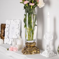 Ваза Флора Бронза