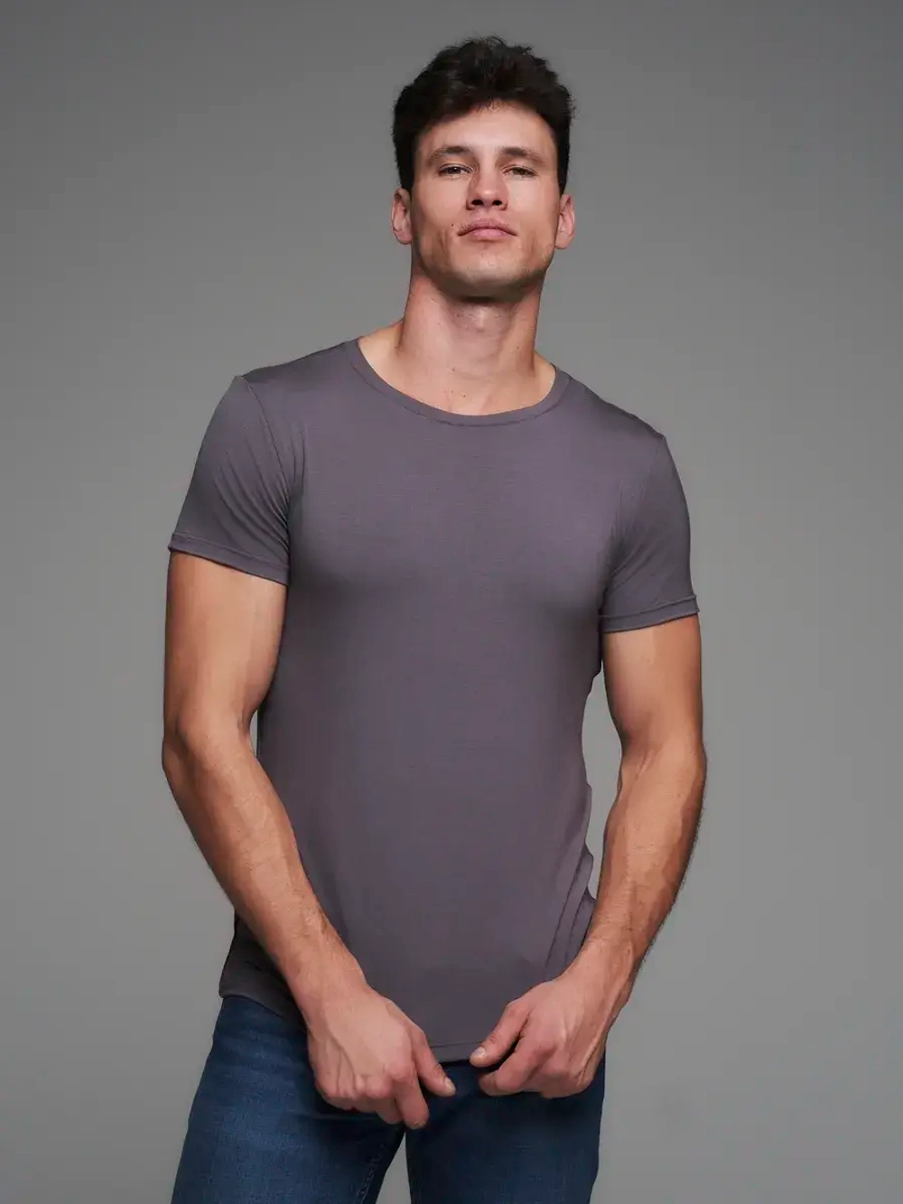 Футболка спортивная однотонная