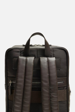 ZARA РЮКЗАК ТЕКСТУРНЫЙ, КОРИЧНЕВЫЙ