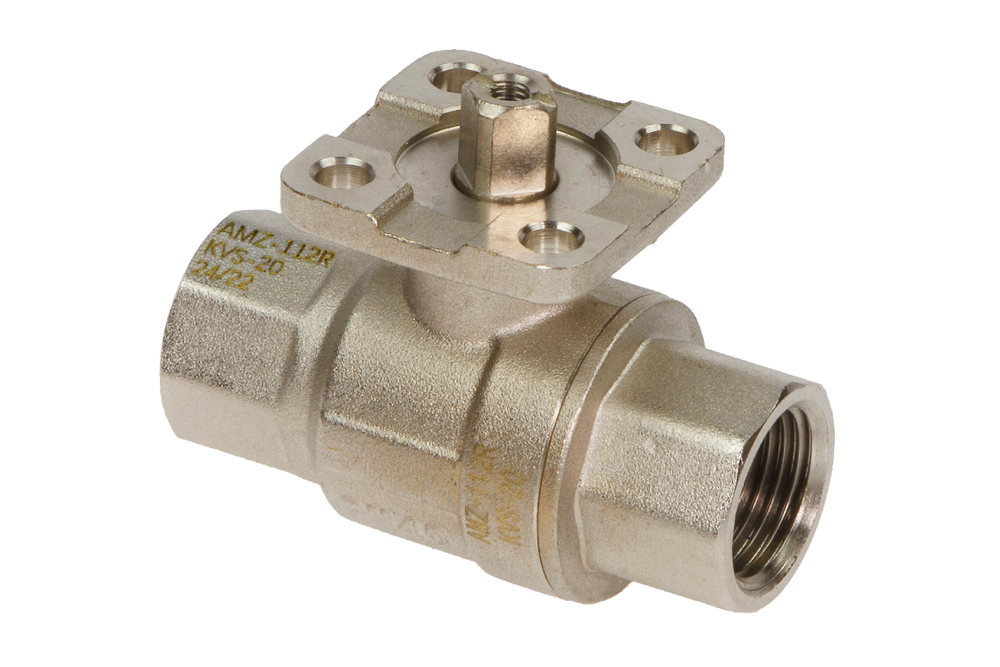 Шаровой кран AMZ-112R (1/2"-1 1/2"), под электропривод, Ридан