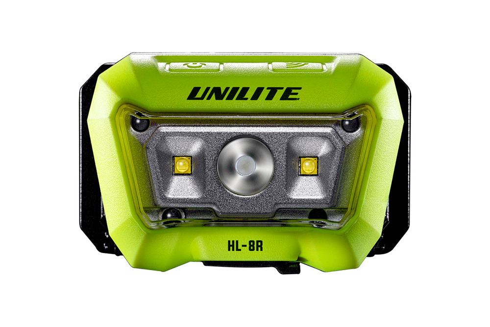 HL-8R - Налобный сенсорный фонарь 475 Lm +275 Lm, 1500 mAh, IP65 | UNILITE