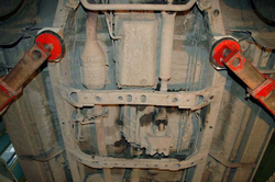 Защита КПП и РК (2,5 мм, сталь) для Toyota Land Cruiser Prado 90 5 дверей 1996-2001 (V = 3.0TD; 3.0d; 4.0d) (устанавливается совместно с 24.0867, 24.1311) Sheriff.24.1313