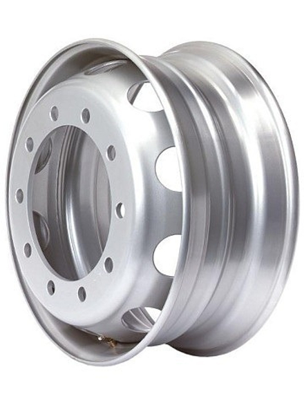 Автодиск YZ 8.25x22.5/10x335 ET169 D281 (WHS520792) (16мм) СЕРЕБРО