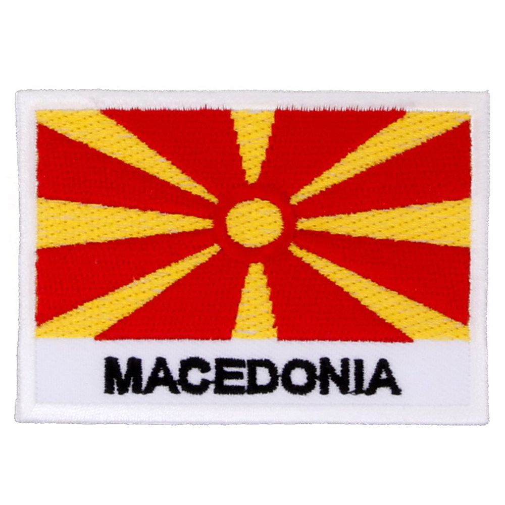 Нашивка Флаг Македонии 50*70 Macedonia