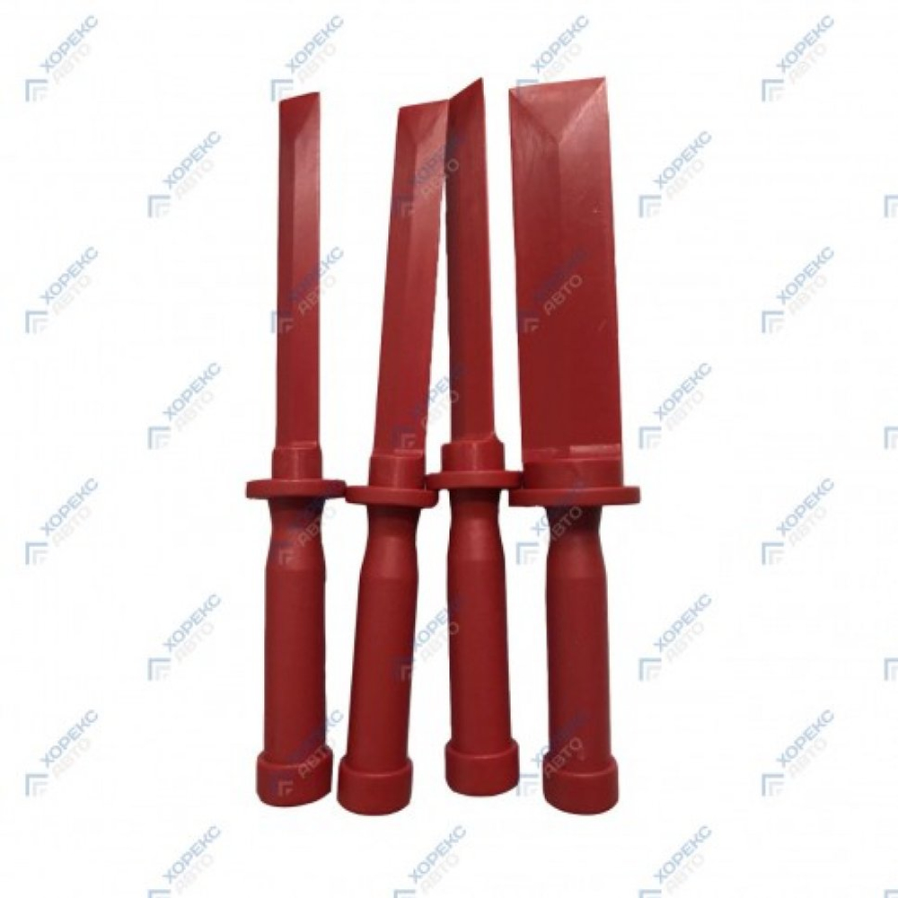 Набор скребков, 4 предмета, арт. № HZ 25.1.129S , horex