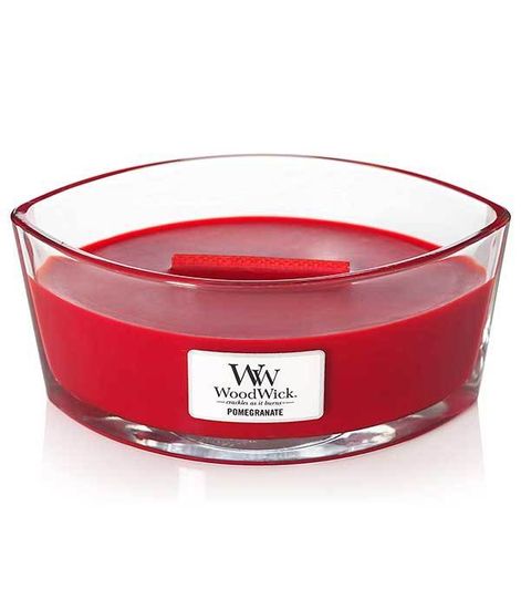 Гранат, ароматическая свеча эллипс, WoodWick