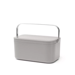 Brabantia - Контейнер для мусора Sort &amp; Go 1,8л, серый / артикул   230080  / GTIN 8710755230080