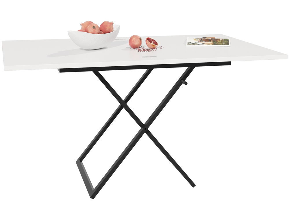 Стол-трансформер ГЗМИ Орфей 1, черный/белый
