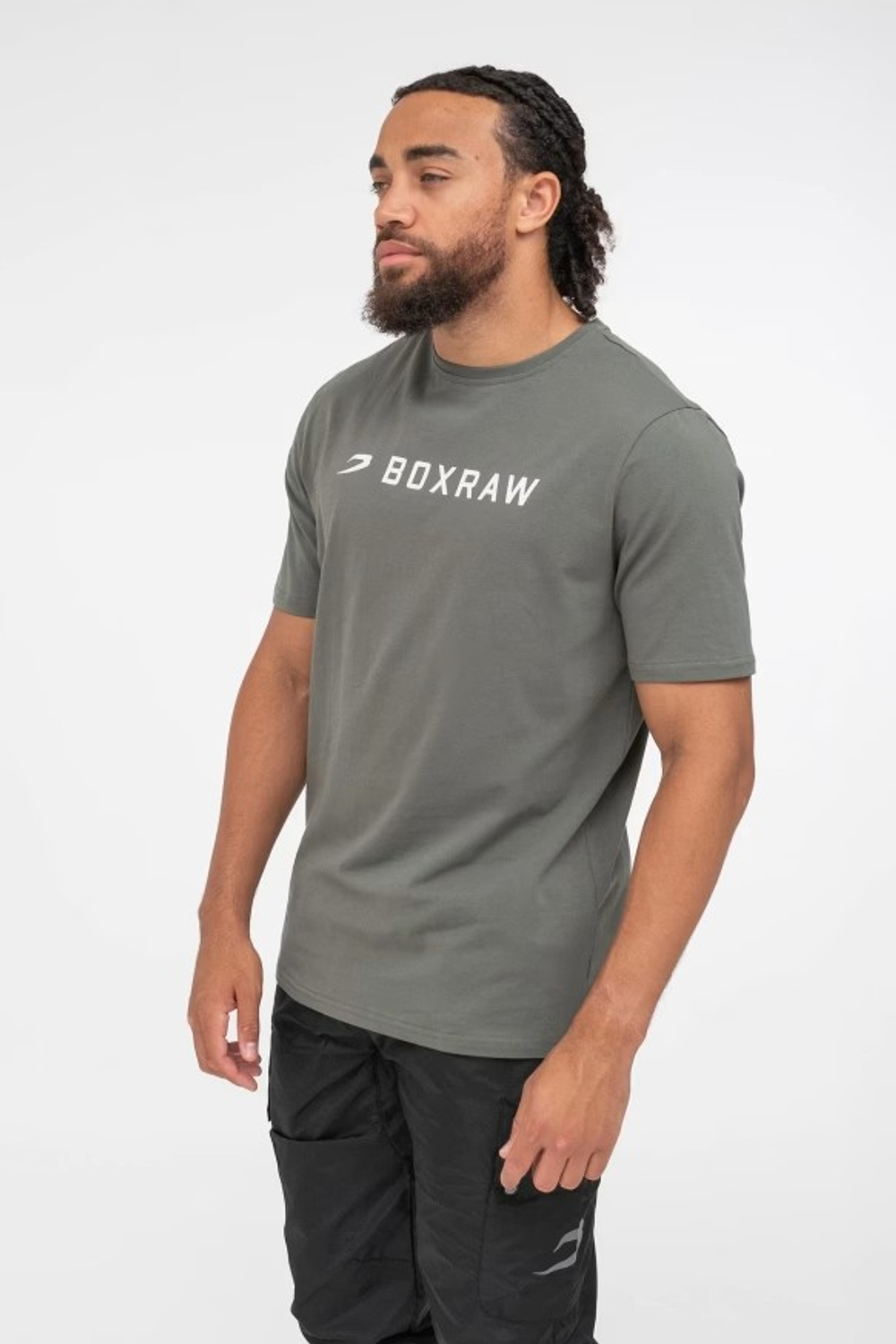 Футболка BOXRAW ABC зеленая