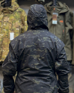 Костюм Горка 6М "Чёрный мультикам" с флисом, Рип-стоп (Беларусь)