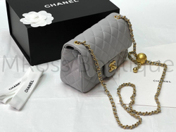 Классическая стеганая сумка-конверт Chanel Шанель на цепочке