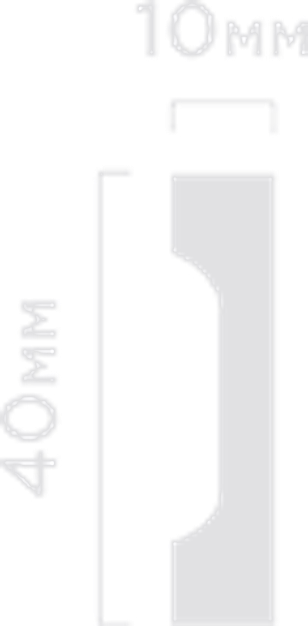 Плинтус HiWood, 40x10 мм