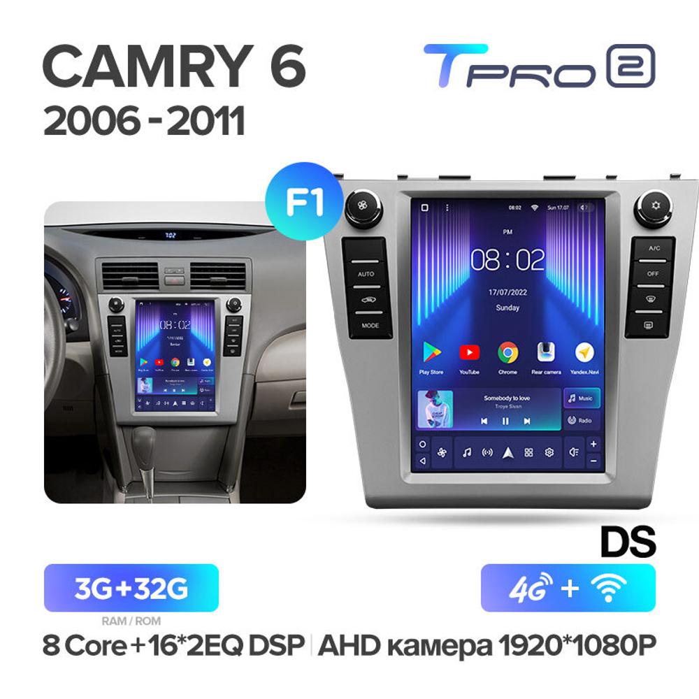 Teyes TPRO 2 9.7" для Toyota Camry 6 2006-2011
