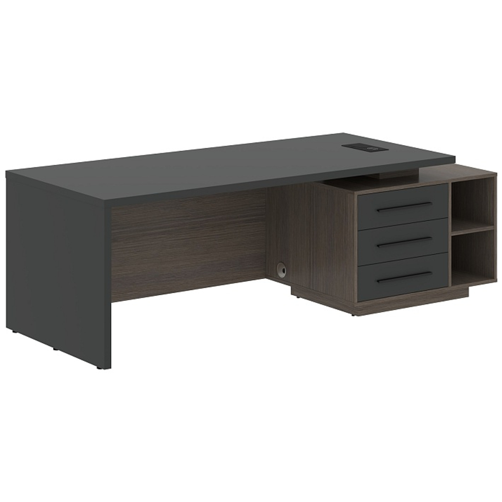 Стол руководителя с тумбой тип 2 VELION