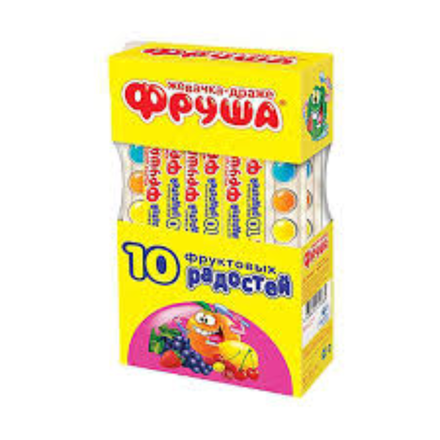 Фруша шарики в блистере 10 фруктовых радостей