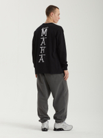 Мужской Лонгслив Maha Cranes Industrial Crane Letters Print