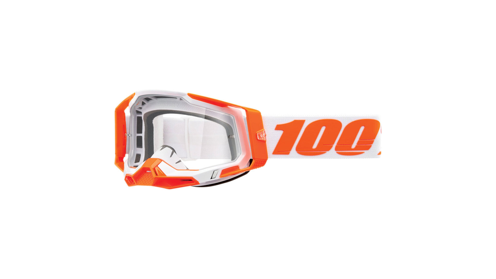 Очки 100% Racecraft 2 Goggle Orange / Clear Lens (50009-00013)