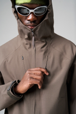 Куртка Nothomme Blue Monte Wool Softshell Jacket "Taupe Brown"