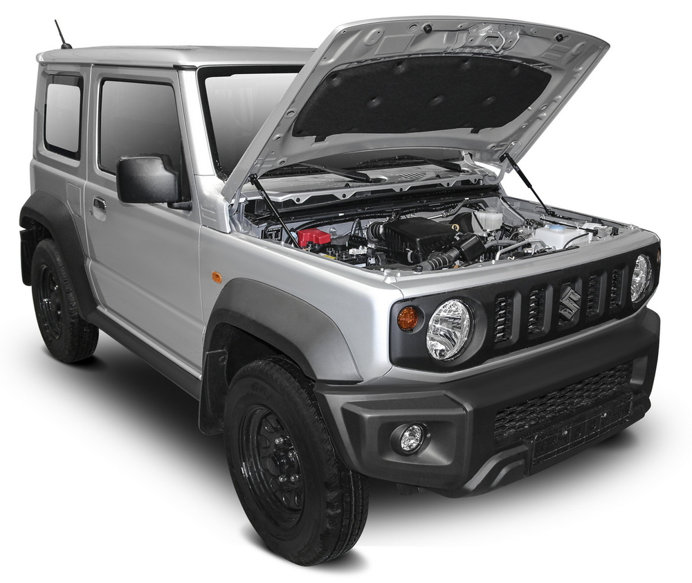 Упоры капота АвтоУпор для Suzuki Jimny IV 2019-н.в., 2 шт., USUJIM011