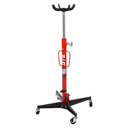 GTE-HTC13005 - Стойка трансмиссионная гидравлическая 0.5т h=1130-1940мм GTE - Трансмиссионная гидравлическая стойка GTE-HTC13005 с грузоподъемностью 0,5 т предназначена для снятия и установки узлов трансмиссии и дифференциалов легковых и грузовых автомобилей. Данная стойка является переносным подъемным устройством. Она может применяться при монтаже и демонтаже различных узлов и агрегатов. Является идеальным приспособлением для выполнения монтажных и ремонтных работ как в автомастерских, так и в частных гаражах.



Характеристики:

Грузоподъемность: 0,5 т
Ширина основания: 625 мм
Минимальная высота подъема: 1130 мм
Максимальная высота подъема: 1940 мм
Ширина подхвата: 230 мм
Спуск: ручной
Тип: гидравлическая


Особенности:

Компактность.
Высокая прочность.
Надежность в эксплуатации.
Небольшой вес.
Широкий диапазон вертикального перемещения.
Широкая база на колесах.