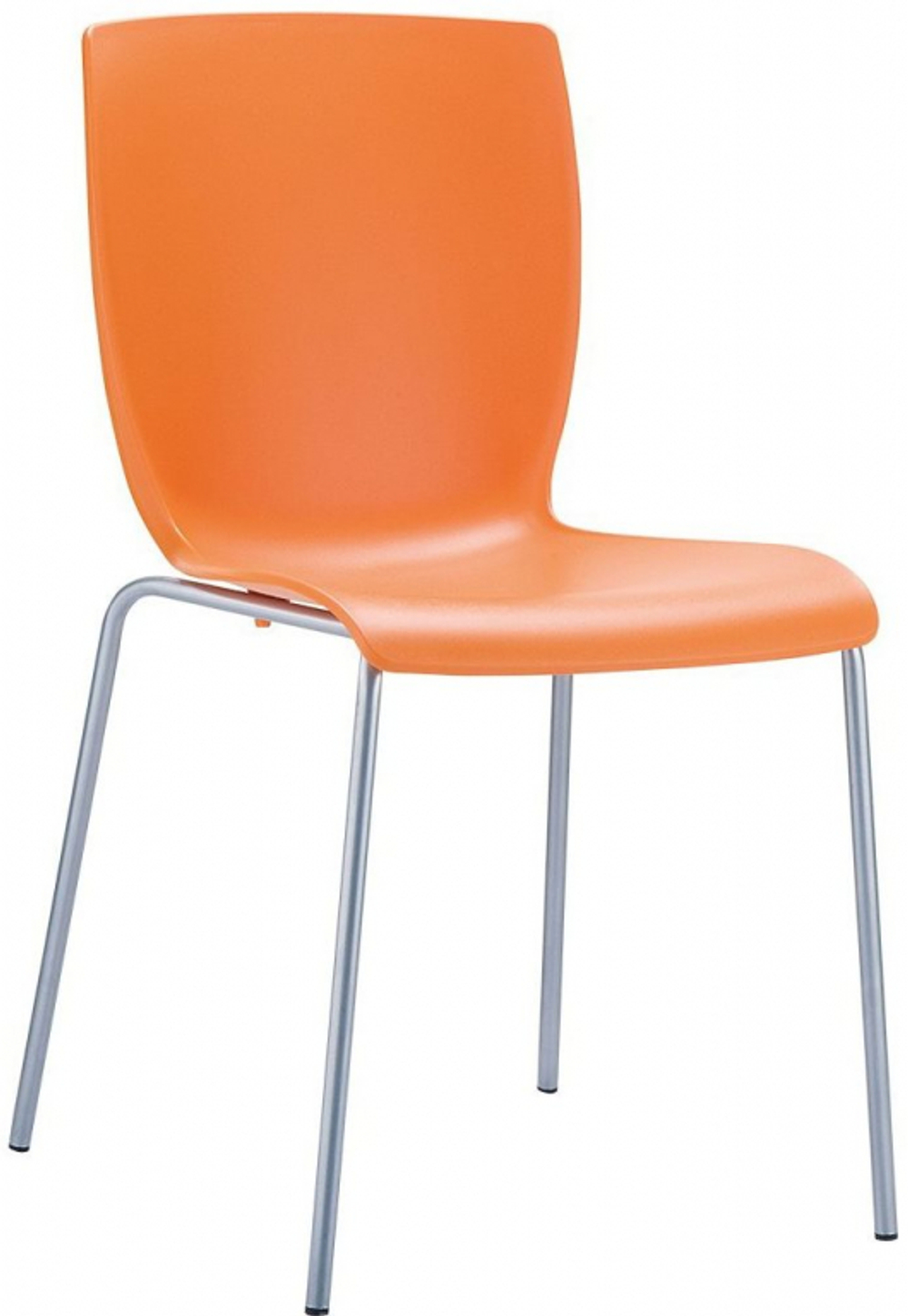 Стул пластиковый Siesta Contract Mio, оранжевый