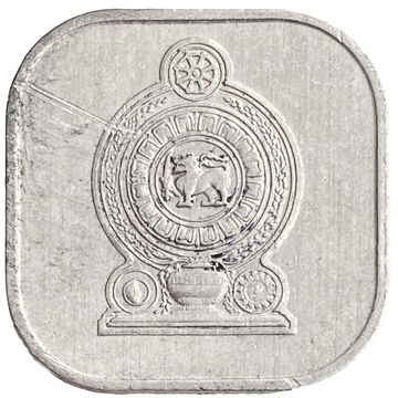 5 центов 1988 Шри-Ланка