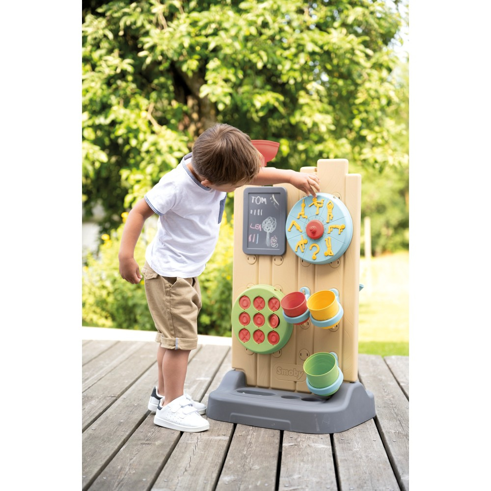 Развивающая доска-бизиборд Smoby Life 840301 двусторонняя 29 элементов для детей от 2 лет — фото 14