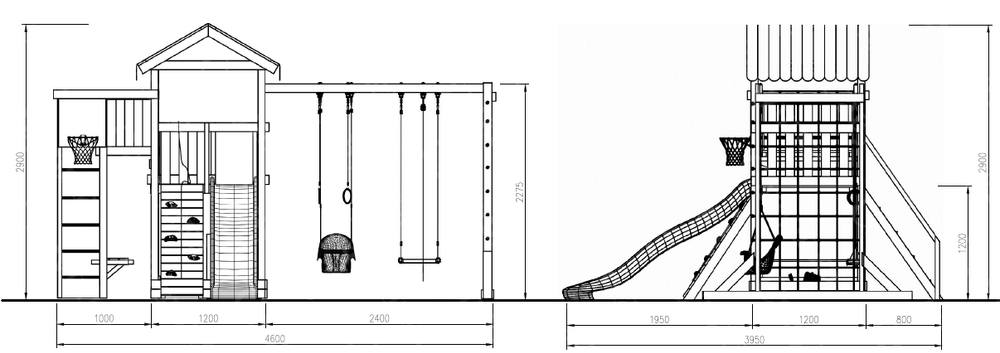 Детский игровой комплекс Савушка "Мастер" - 4 (orange)