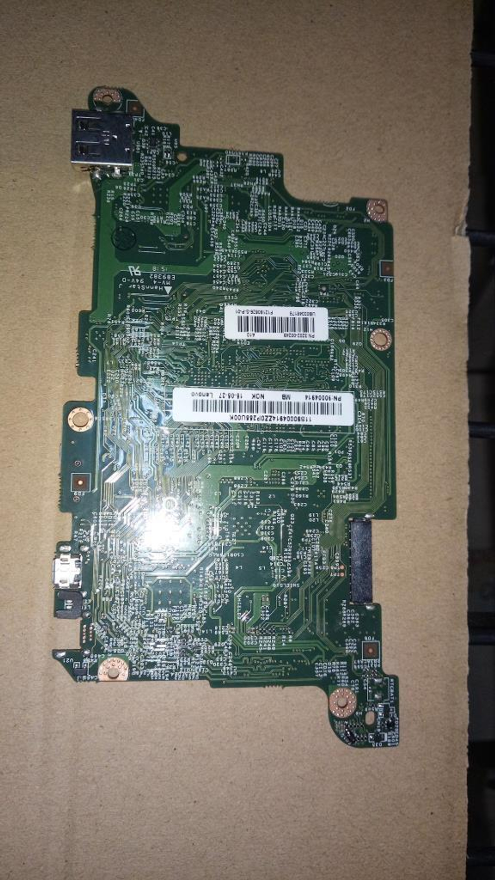 Материнская плата для ноутбука Lenovo IdeaPad A10 PK3188 1GRAM 16G W/HDMI (90004914), оригинал