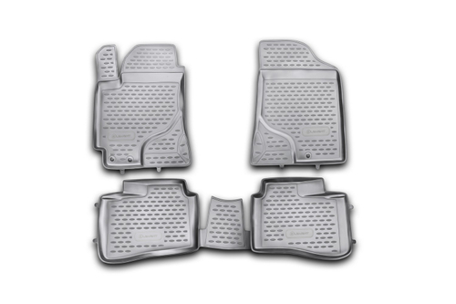 Коврики в салон для KIA Cerato 2009-2013, 4 шт. (полиуретан) NLC.25.26.210H
