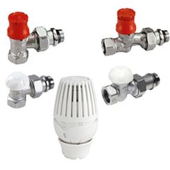 Комплект термостатич. Giacomini c преднастр. (без коробки) 3/4quot; - угл., R460PF004