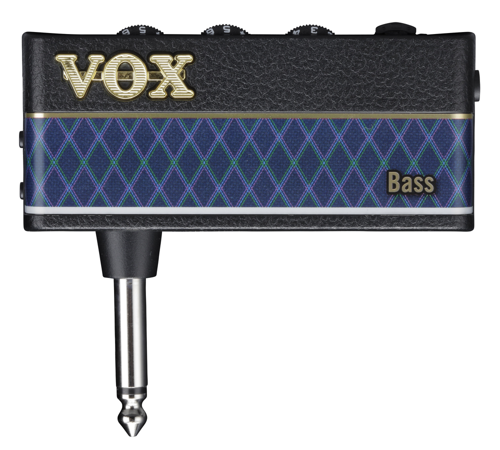 VOX AP3-BA AMPLUG 3 BASS моделирующий усилитель для наушников. Эффекты: компрессор, хор, задержка, реверберация. 9 ритмических рисунков.