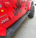 Боковые пороги в ассортименте для Jeep Wrangler JL 2018-2024+ Джип Вранглер обвес подножки фиксированные электрические
