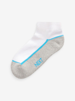Носки хлопковые для мальчика Next C67-002, 7 шт., Белый, Серый, Синий