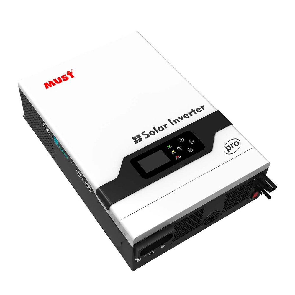 Гибридный инвертор MUST PH18-4024 PRO II (4000W / 24V / PV 4kW 150-430VDC / MPPT 80A)