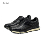 Кроссовки Berluti из кожи крокодила, арт. 475870466