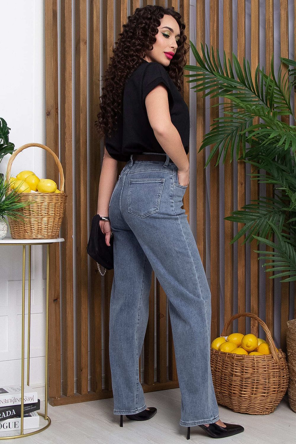 Джинсы Стильная походка (синие) Б13371-4М LT Collection