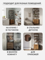 Стеллаж металлический с ящиками лофт OKTAV